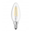 Ampoule LED OSRAM flamme 4W substitut 40W 470 lumens blanc chaud 2700K E14