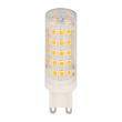 Ampoule LED SMD 8W substitut 50-60W 750 lumens blanc chaud 2700K 220-240V G9