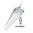 Philips Couvercle pour réglette 1,20m en polycarbonate étanche pour 2 tubes