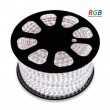 Bobine LED RGB 50m 230V étanche IP65 60LED par mètre avec télècommande