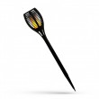 Lanterne solaire Noir SOLARA 2W 815 Blanc chaud effet flamme étanche