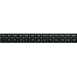 Chaine de 20modules MW-MLD-3030-1W-LENS170 2W par module 6000k-8000k 12v