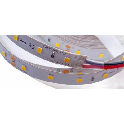 Ruban Led 12W blanc 6000K-8000k 1260lm/m 24V Etanche IP64