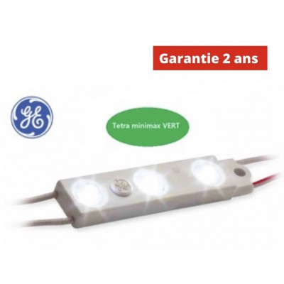 Chaîne de 50 modules 3 leds VERT 0.46W/m Tetra MiniMax GREEN 12V 32mA GEMMGL-1