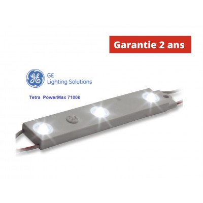 GEPM71-1-CS1 Tetra PowerMax White 7100k Chaîne de 24 modules 3leds Blanc 7100K 12V IP66