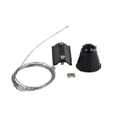 KIT de suspension rail triphasé noir SP3-ST