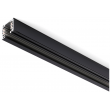 rail 3 allumages triphasé 1m noir