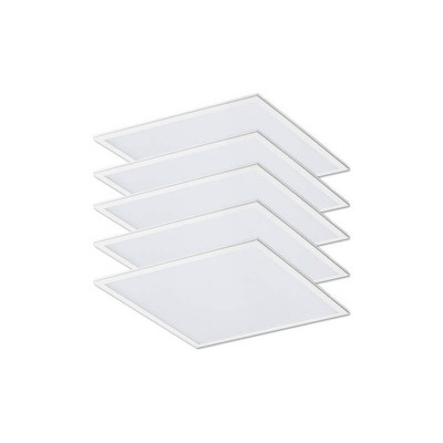 5 Dalles LED LUXEN 36w blanc froid  4200k 2500lumens 60*60cm
