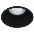 Spot LUMTEK DEEP NOIR encastrable diam 82mm 12V pour lampe à culot GU5.3 ou GU10