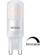 Ampoule Philips Corepro LEDcapsule 2.6W substitut 25w 300lumens blanc chaud 2700K 220-240V culot G9