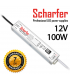 Alimentation LED Métallique SCHARFER 100W 12v 8.33A Etanche IP67 SCH-100-12