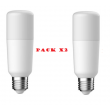 Pack de 2 Ampoules G.E. lighting tubulaire 16W Substitut 100W 1521 lumens Blanc 6500K E27