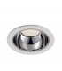 INC-LANDER-R15 BCO INTEC Spot LED Alu Blanc 15W 4000k, 1725lumens anti éblouissement UGR19 diamètre de perçage 75mm IN866564