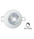 Spot LED orientable Dimmable 8W 3000K blanc chaud 660lumens diamètre de perçage 64mm