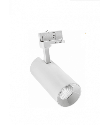 Andromeda projecteur LED blanc sur rail 25W 3200lumen blanc chaud 3000k 230V