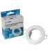 ROKA Spot à encastrer rond fixe blanc pour lampe GU10 et Gu5.3 diamètre de perçage 51mm
