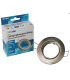 OPRA Spot à encastrer rond orientable satin pour lampe GU10 et Gu5.3 diamètre de perçage 75mm